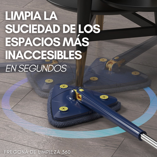 TRAPEADOR TRIANGULAR 360° + 10 REPUESTOS GRATIS